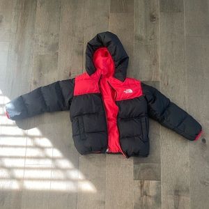 North Face boys interchangeable winter jacket. Size 5T